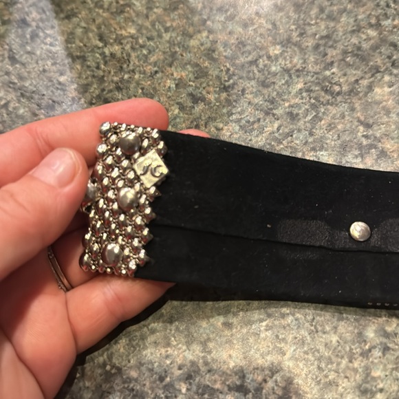 SG Liquid Metal Leather or Suede bracelet by ergio Gutierrez - Picture 4 of 6